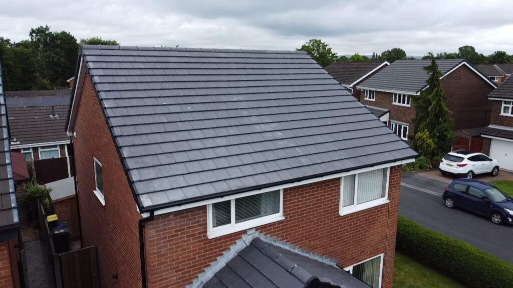 Tiled roofing in Macclesfield by Regancy Roofing